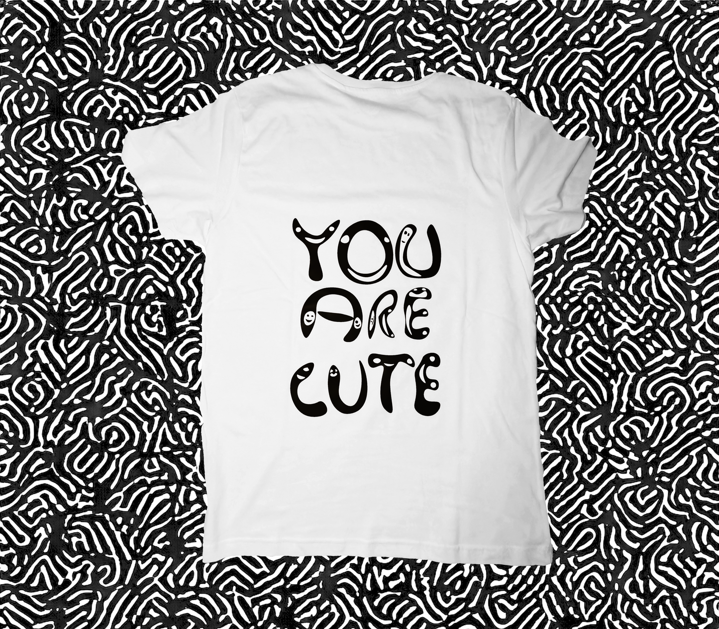 You Are Cute T-shirt Hvid